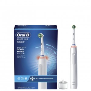 Chytrá řada Oral-B Smart 1500 Power Rechargeable Bílé | CZ_OB90373