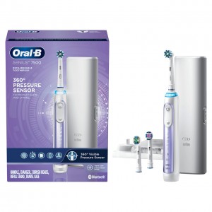 Geniální série Oral-B Genius 7500 Rechargeable Fialové | CZ_OB83382