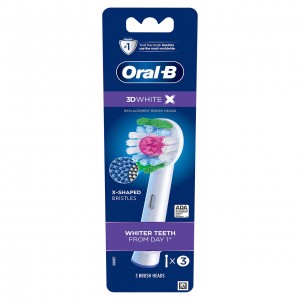 Ostatní Kartáčové hlavy Oral-B 3D White Electric Toothbrush Bílé | CZ_OB19723