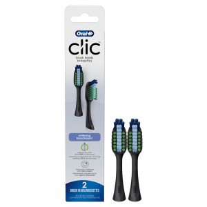 Ostatní Kartáčové hlavy Oral-B Clic Toothbrush Whitening Černé | CZ_OB17982