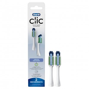 Ostatní Kartáčové hlavy Oral-B Clic Toothbrush Whitening Bílé | CZ_OB35213