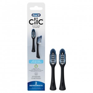 Ostatní Kartáčové hlavy Oral-B Clic Toothbrush Whitening Černé | CZ_OB94503