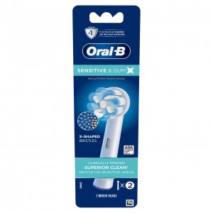 Ostatní Kartáčové hlavy Oral-B Sensitive & Gum X X-Filament Bílé | CZ_OB81453