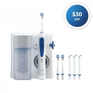 Příslušenství Oral-B Water Flosser Advanced Countertop Irrigator Bílé | CZ_OB15324