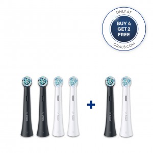 iO kartáčové hlavy Oral-B iO Ultimate Clean Bílé Černé | CZ_OB96279